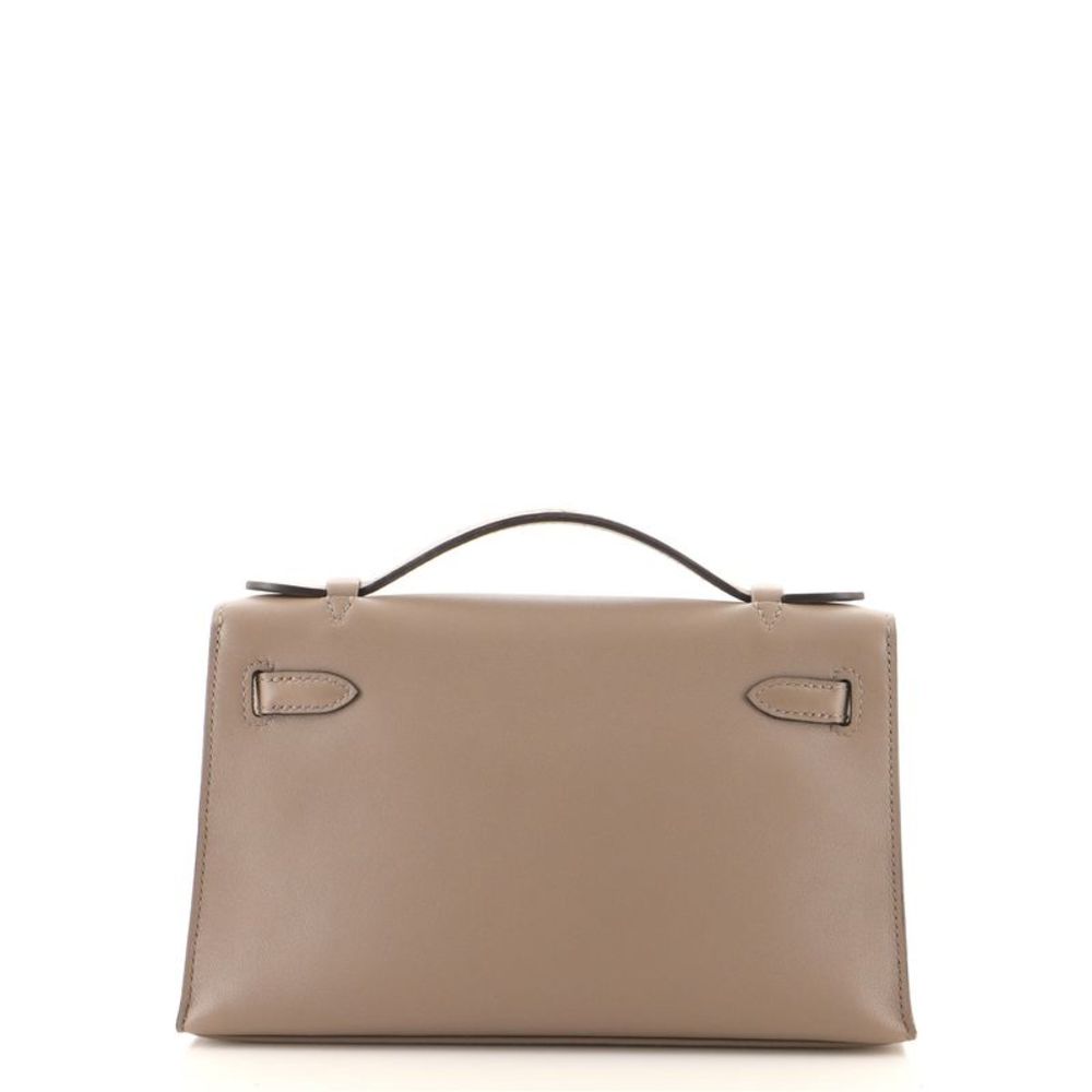 Hermes Kelly Pochette Swift Neutral - Picture 4 of 11